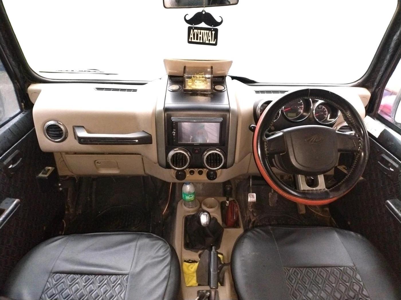 2017 Mahindra Thar CRDE 4X4 AC, Diesel, Manual, 30,849 km, interior