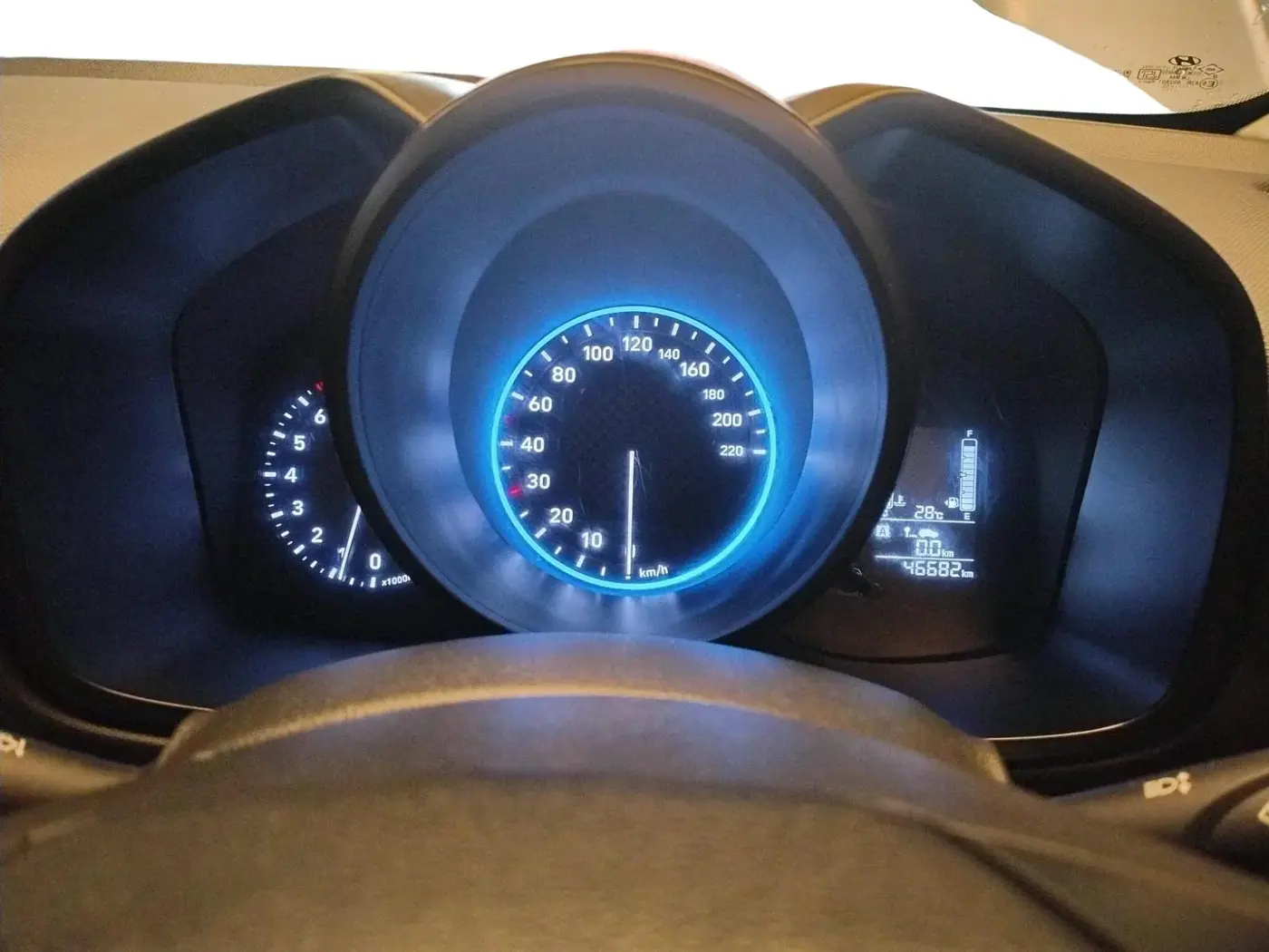2022 Hyundai VENUE S 1.2, Petrol, Manual, 46,682 km, interior