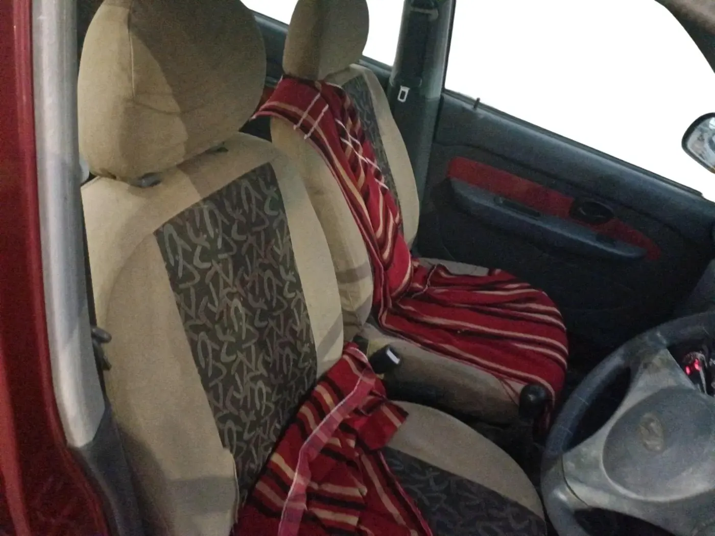 2008 Hyundai Santro Xing GLS LPG, Petrol, Manual, 1,21,952 km, interior