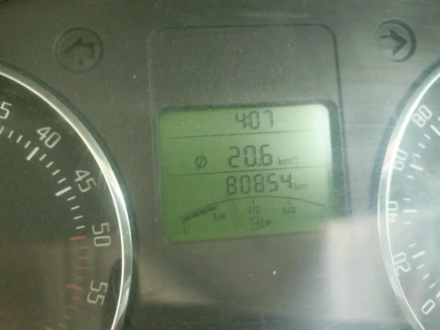 2012 Skoda Fabia ELEGANCE 1.2 TDI, Diesel, Manual, 2,10,000 km, interior