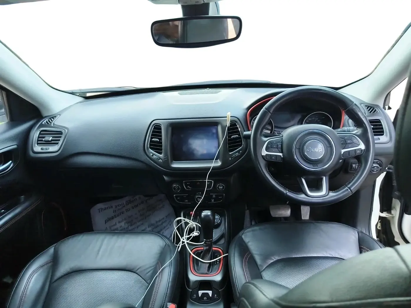 2019 Jeep Compass TRAILHAWK (O) 2.0 4X4, Diesel, Automatic, 21,749 km, interior