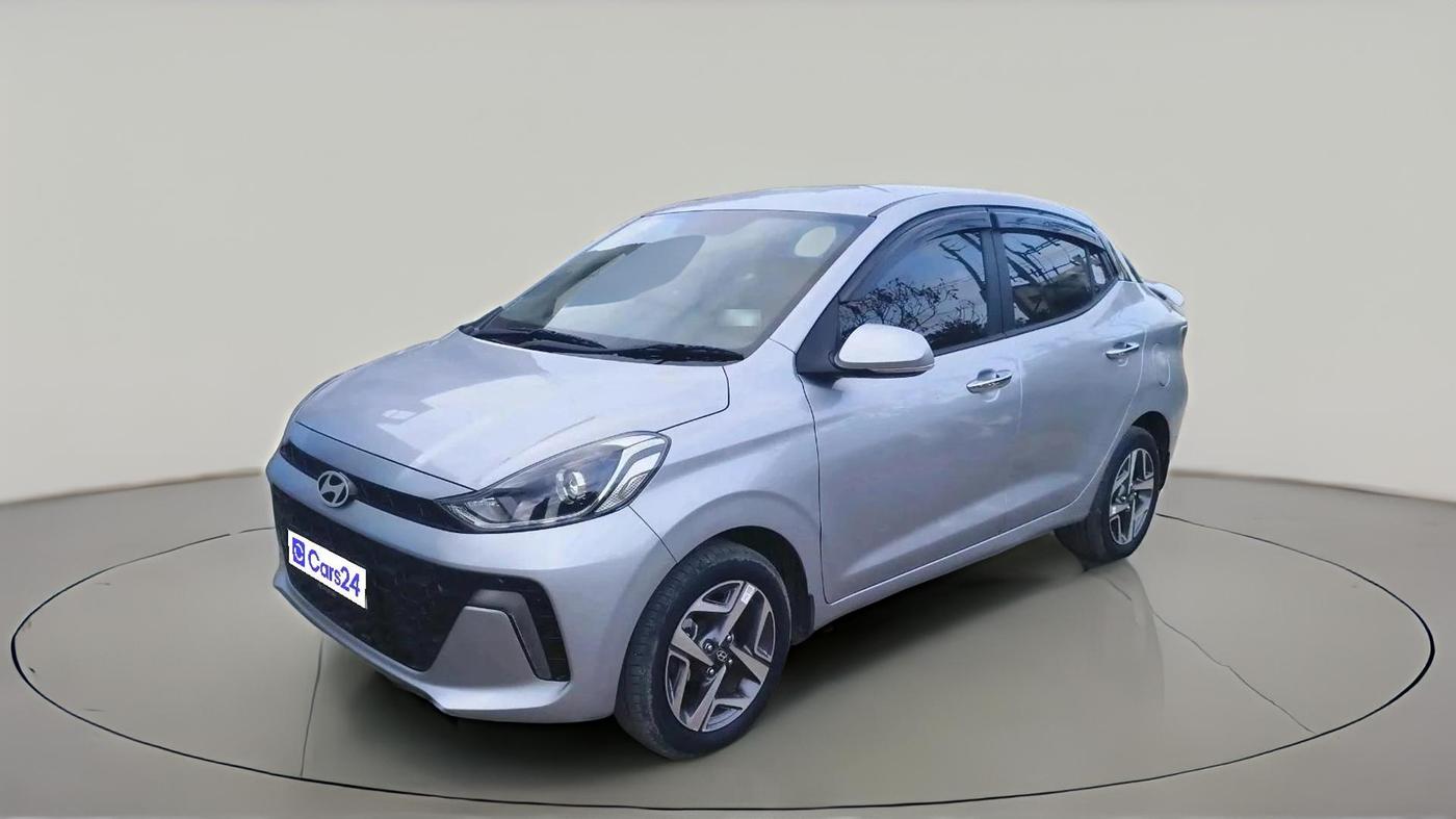 2025 Hyundai AURA SX 1.2 CNG, CNG, Manual, 11,776 km, exterior