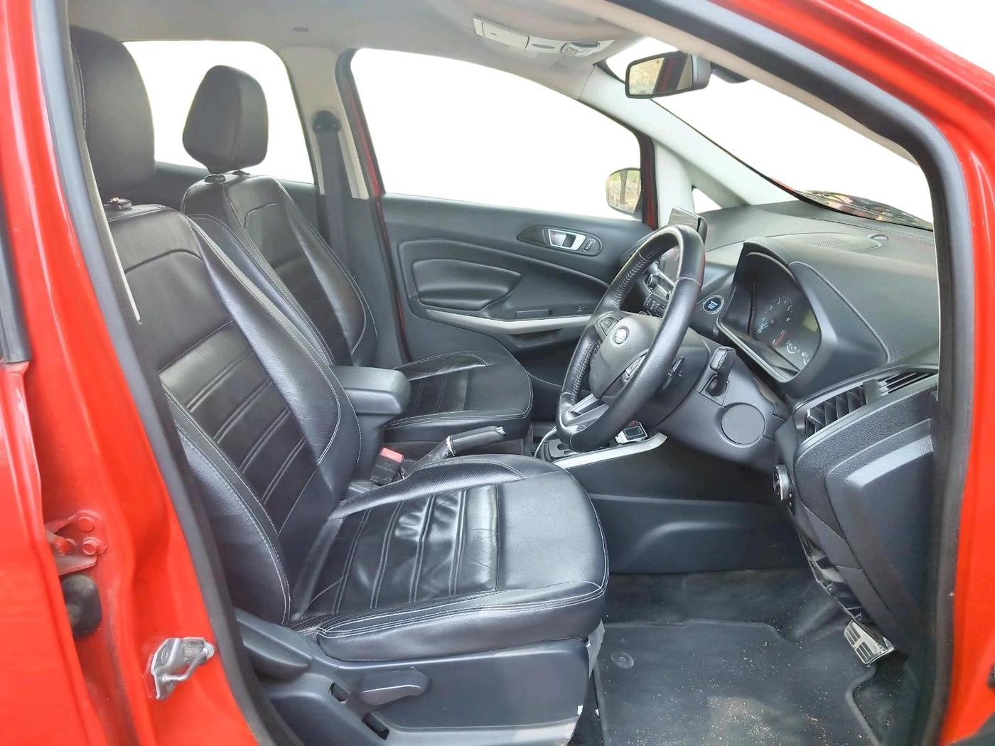 2018 Ford Ecosport TITANIUM + 1.5L PETROL AT, Petrol, Automatic, 76,702 km, interior