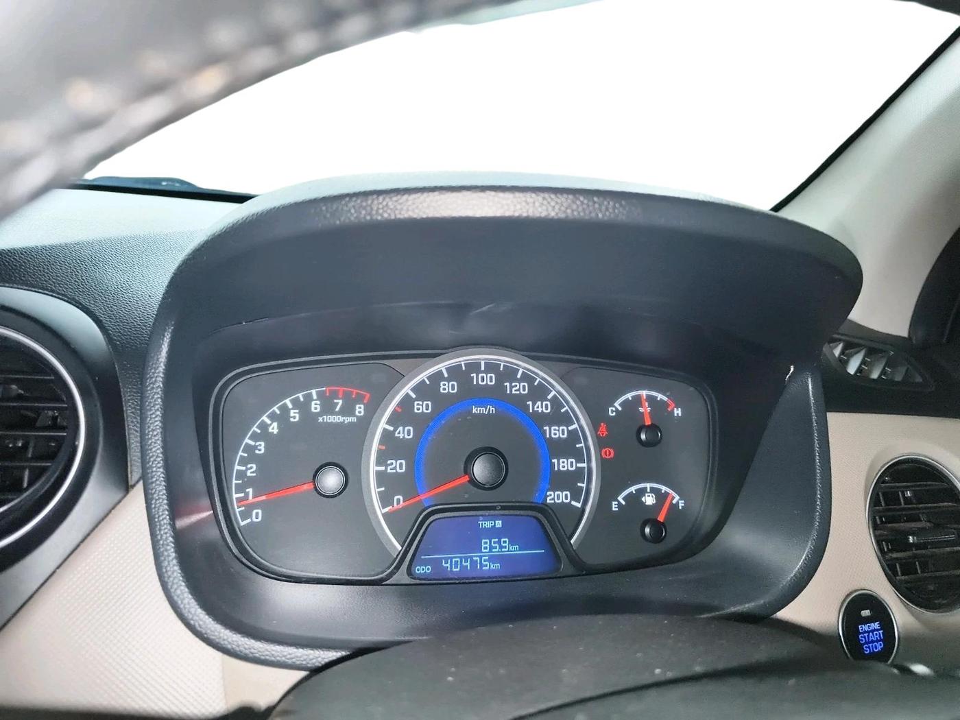 2019 Hyundai Grand i10 ASTA 1.2 KAPPA VTVT, Petrol, Manual, 40,475 km, interior