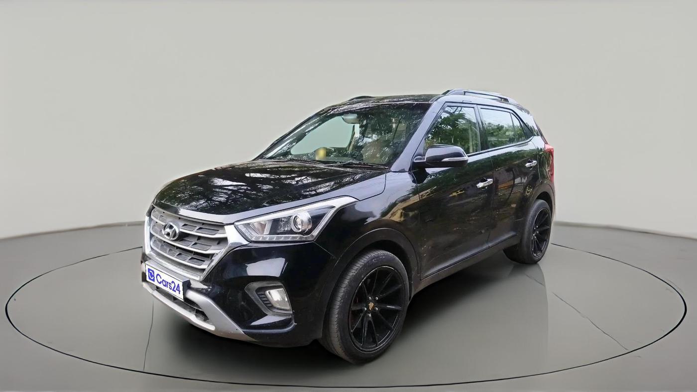 2017 Hyundai Creta SX PLUS AT 1.6 DIESEL, Diesel, Automatic, 82,018 km, exterior