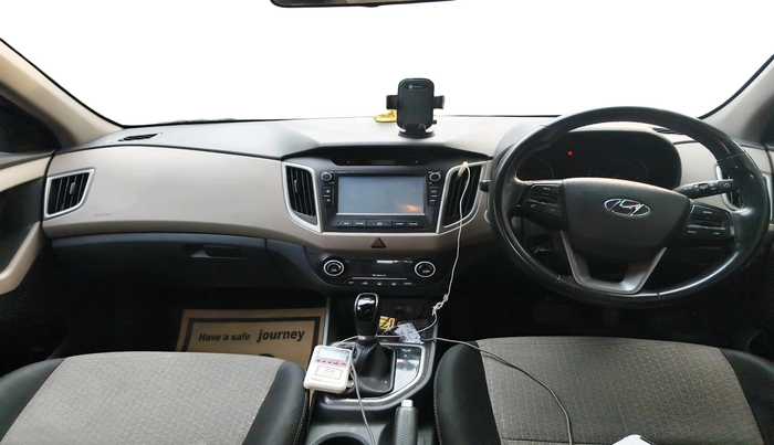 2017 Hyundai Creta SX PLUS AT 1.6 DIESEL, Diesel, Automatic, 82,018 km, interior