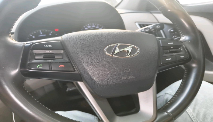 2017 Hyundai Creta SX PLUS AT 1.6 DIESEL, Diesel, Automatic, 82,018 km, interior