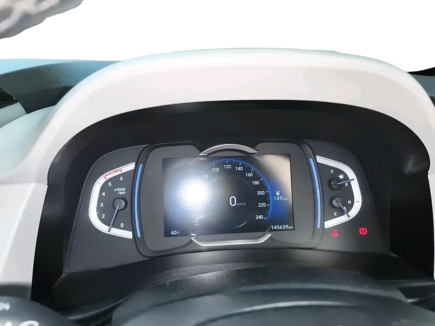 2022 Hyundai Creta SX (O) 1.5 DIESEL, Diesel, Manual, 1,45,639 km, interior