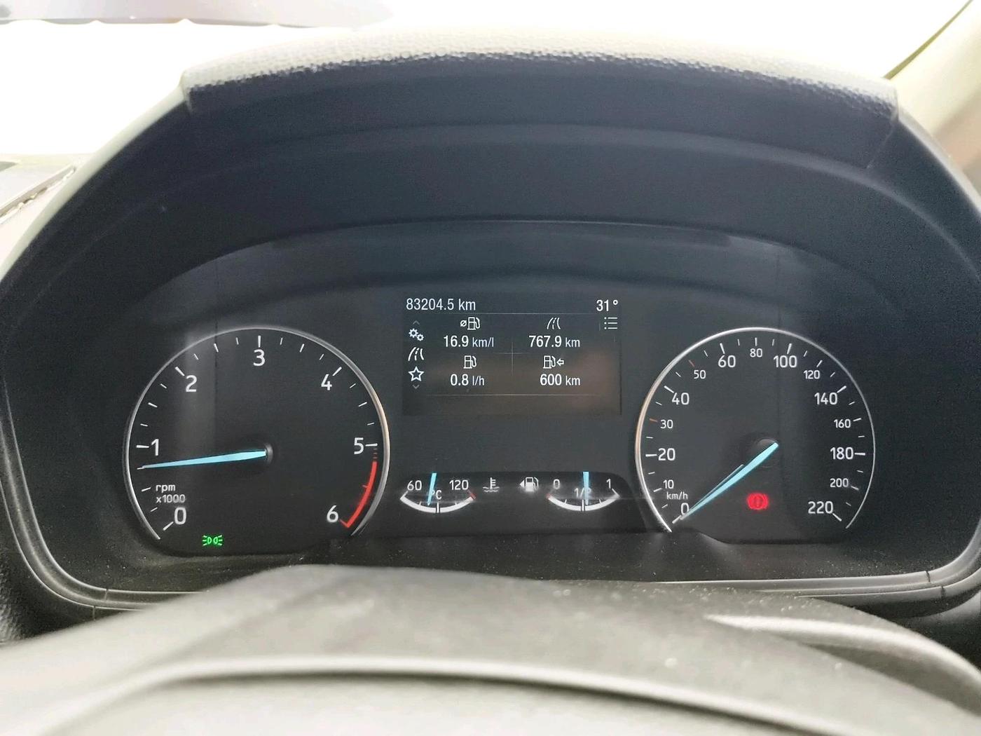 2021 Ford Ecosport TITANIUM 1.5L DIESEL, Diesel, Manual, 83,204 km, interior