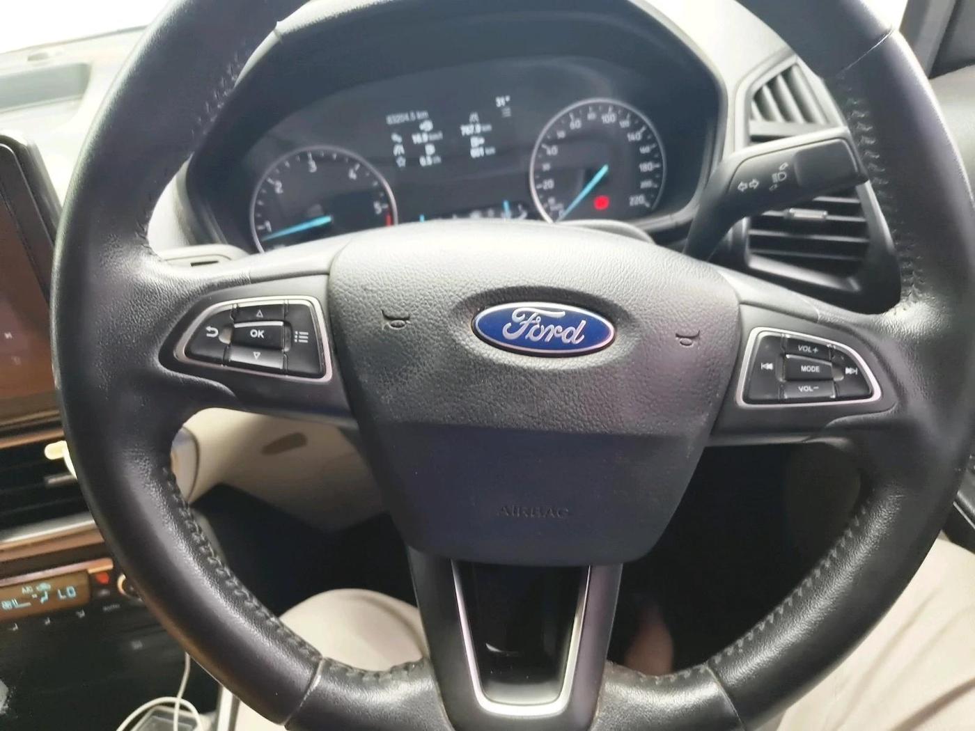 2021 Ford Ecosport TITANIUM 1.5L DIESEL, Diesel, Manual, 83,204 km, interior