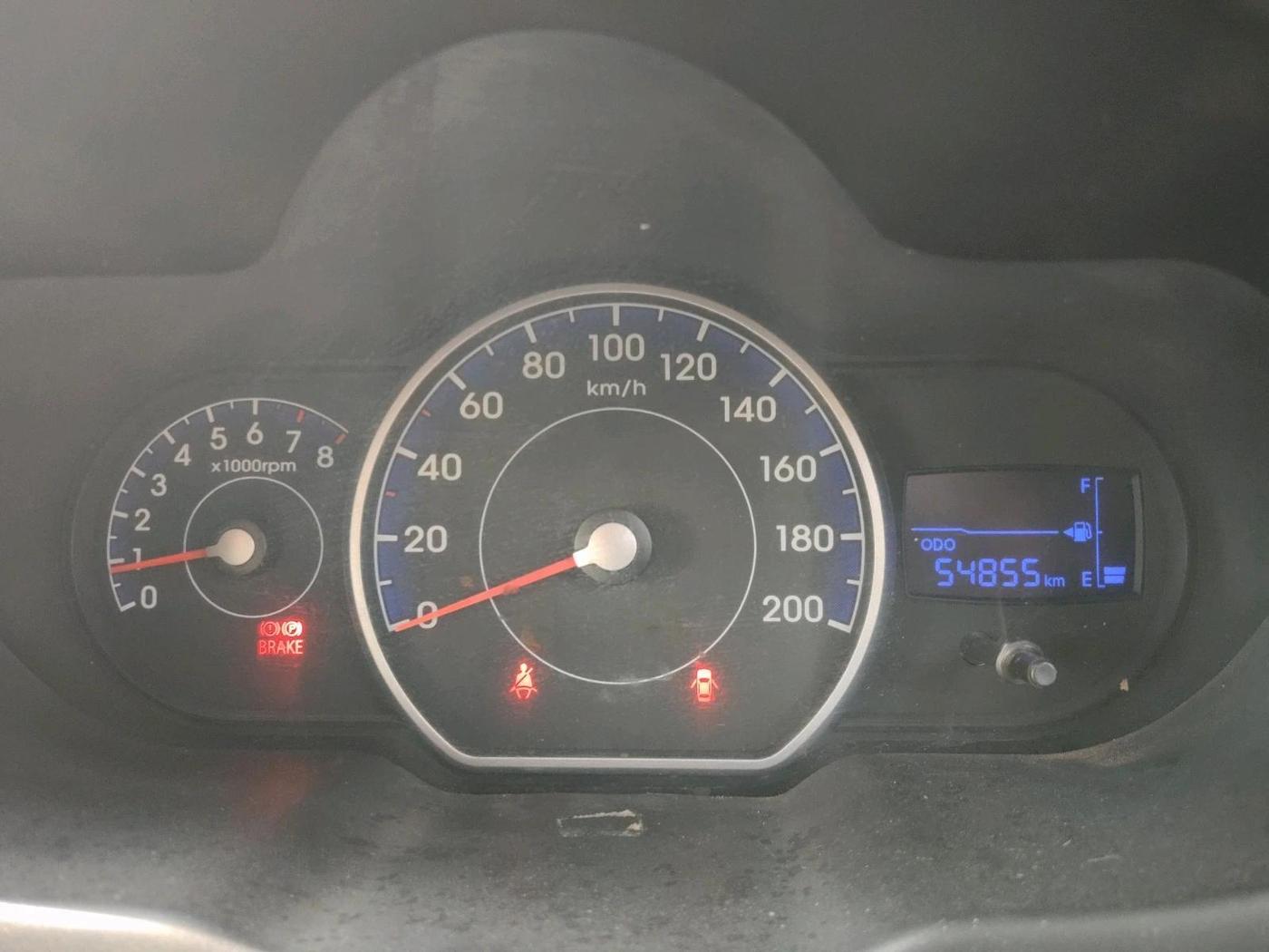 2012 Hyundai i10 SPORTZ 1.2, Petrol, Manual, 54,855 km, interior