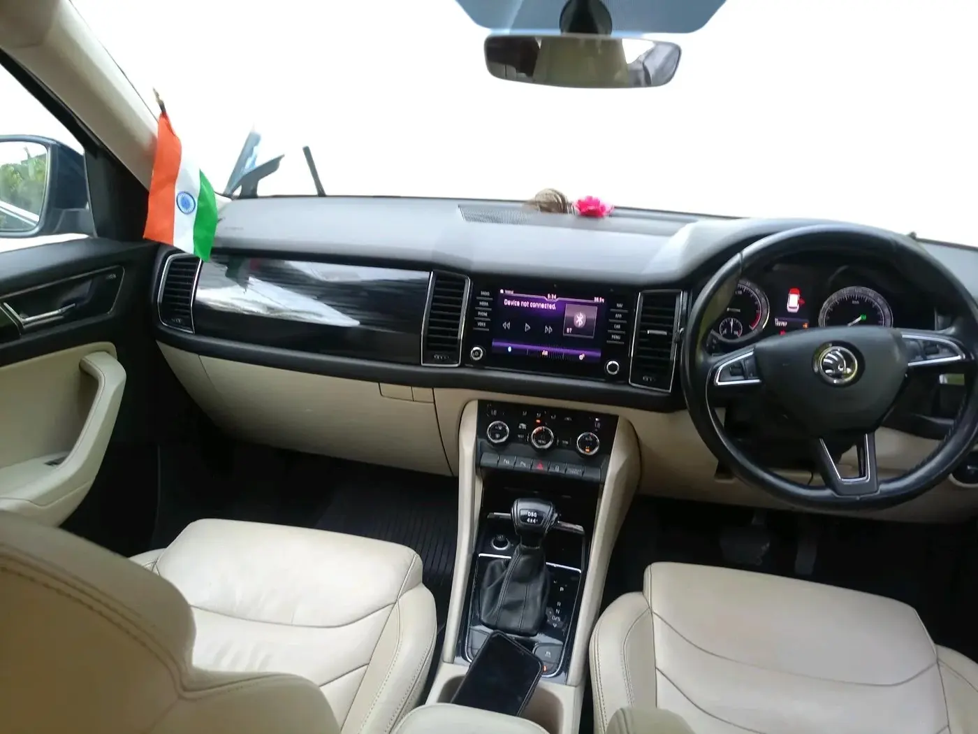 2018 Skoda Kodiaq STYLE 2.0 TDI 4X4 AT, Diesel, Automatic, 1,22,767 km, interior