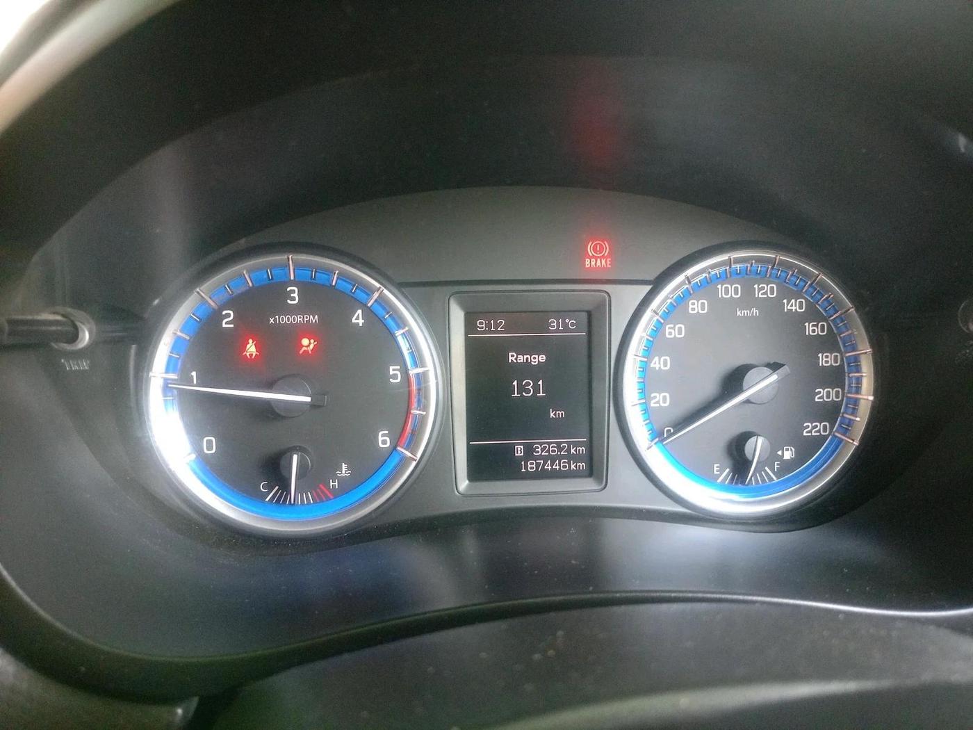 2015 Maruti S Cross ALPHA 1.3, Diesel, Manual, 1,87,446 km, interior