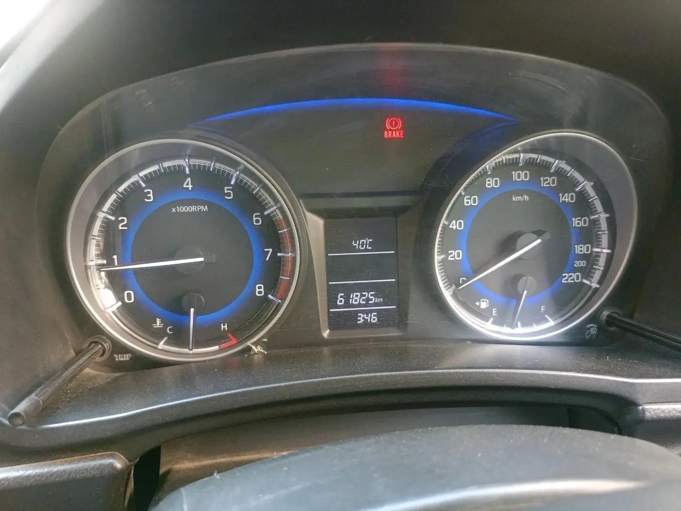 2018 Maruti Baleno DELTA PETROL 1.2, Petrol, Manual, 61,825 km, interior