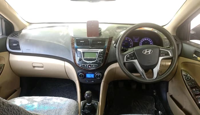 2012 Hyundai Verna FLUIDIC 1.6 CRDI SX, Diesel, Manual, 1,05,953 km, interior