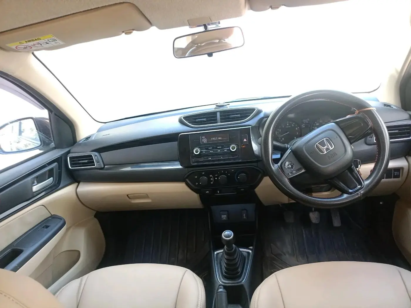 2018 Honda Amaze 1.2L I-VTEC S, Petrol, Manual, 85,274 km, interior