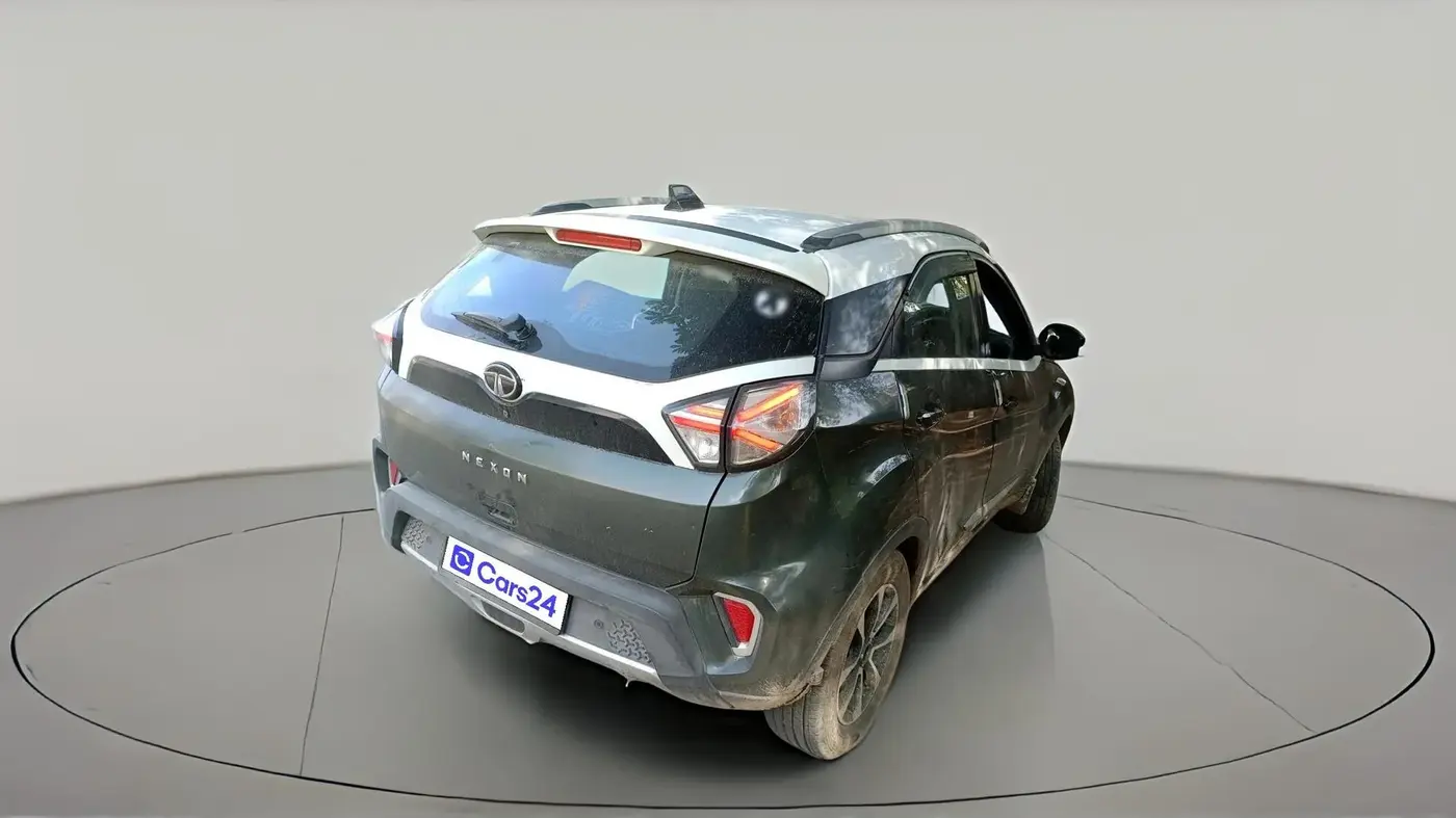 2020 Tata NEXON XZA PLUS SUNROOF DUAL TONE PETROL, Petrol, Automatic, 84,756 km, exterior