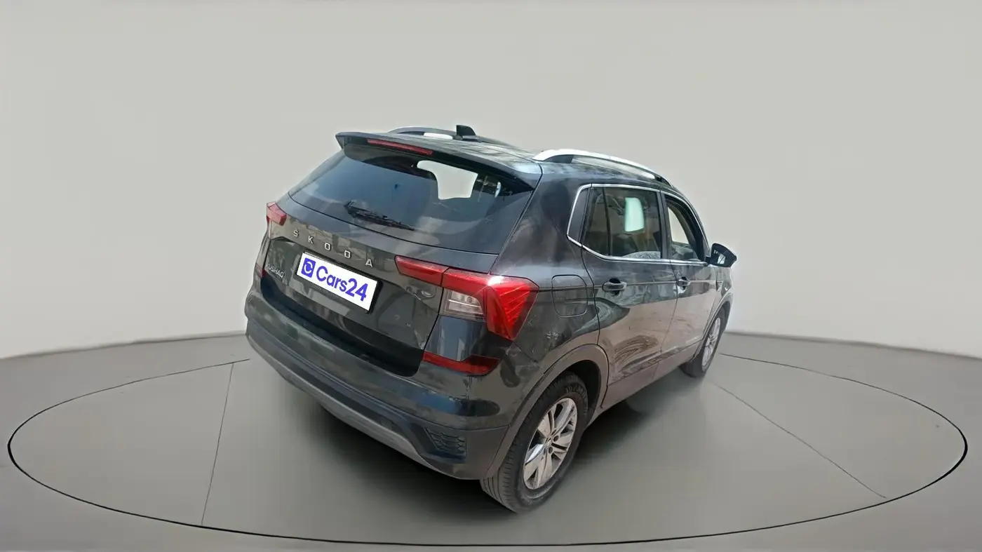 2022 Skoda KUSHAQ AMBITION 1.0L TSI AT, Petrol, Automatic, 75,601 km, exterior