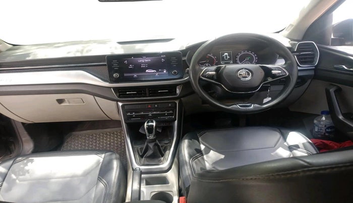 2022 Skoda KUSHAQ AMBITION 1.0L TSI AT, Petrol, Automatic, 75,601 km, interior