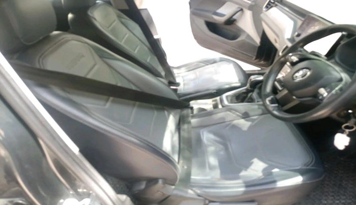 2022 Skoda KUSHAQ AMBITION 1.0L TSI AT, Petrol, Automatic, 75,601 km, interior