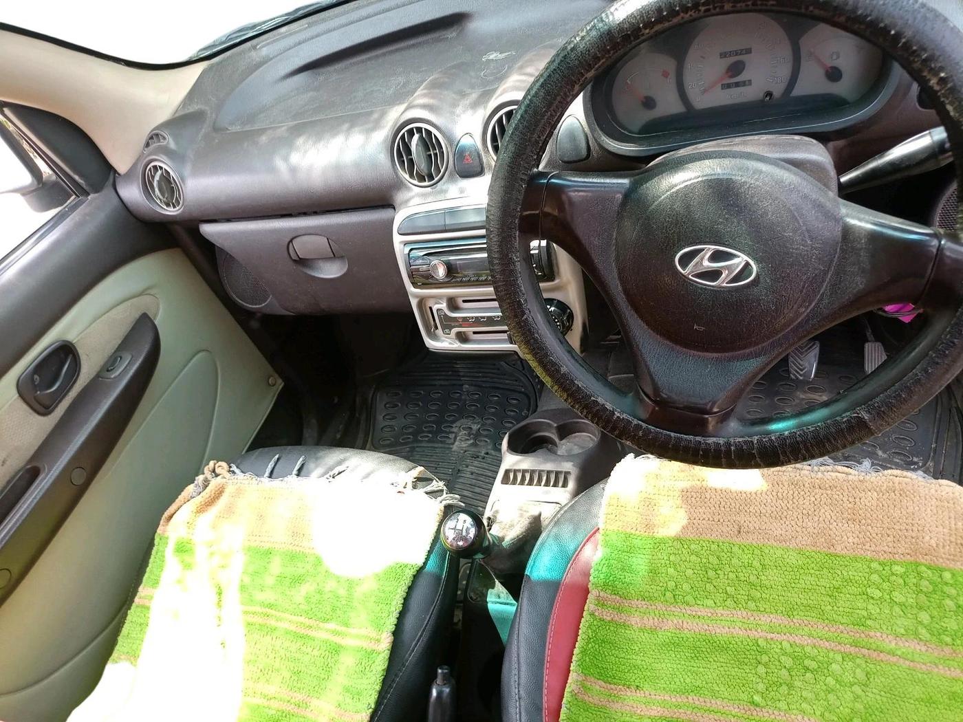 2012 Hyundai Santro Xing GL PLUS, Petrol, Manual, 2,20,747 km, interior