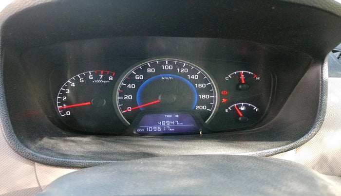 2016 Hyundai Grand i10 SPORTZ 1.2 KAPPA VTVT, Petrol, Manual, 1,09,617 km, interior