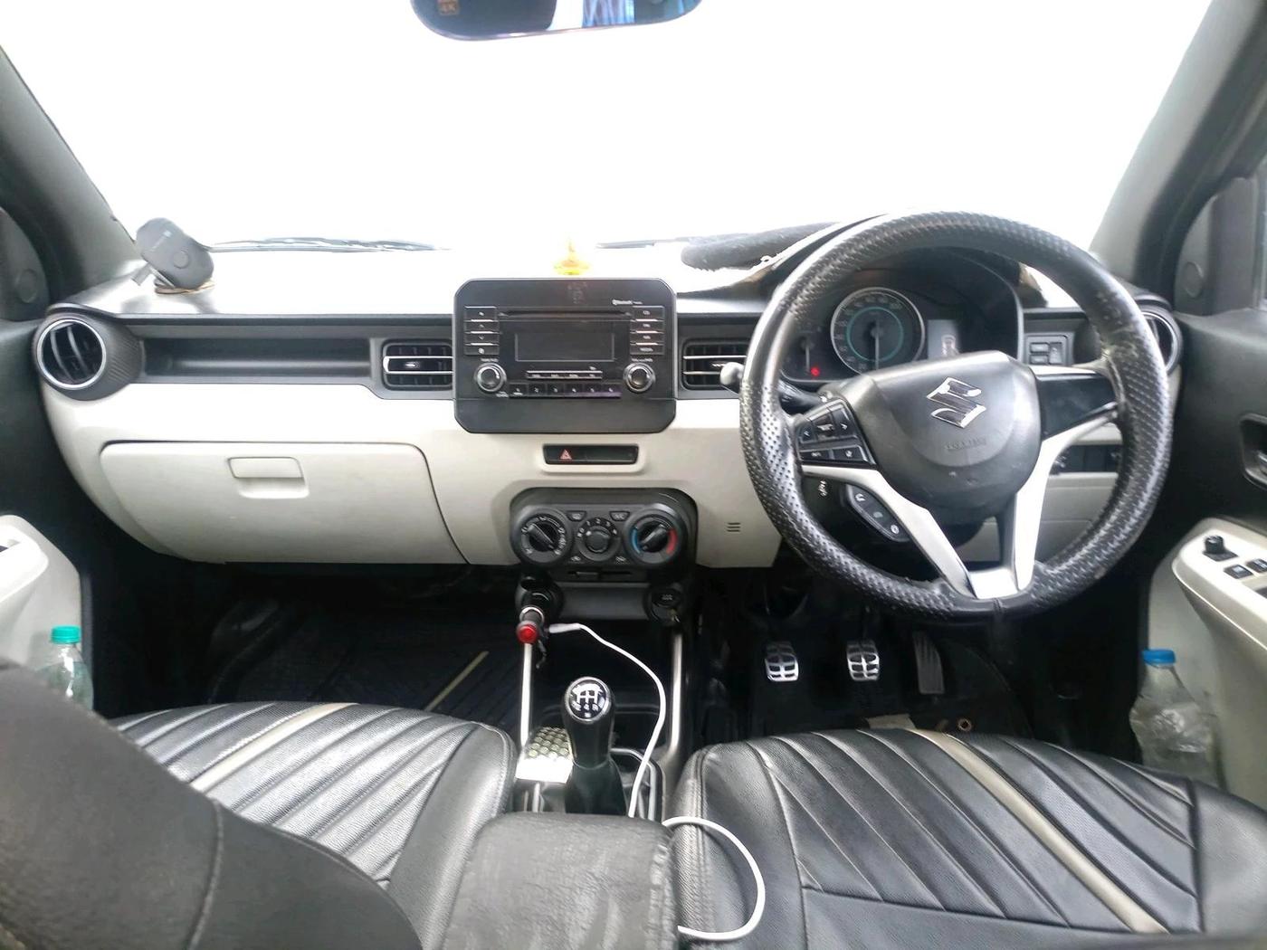 2019 Maruti IGNIS ZETA 1.2, Petrol, Manual, 1,24,483 km, interior