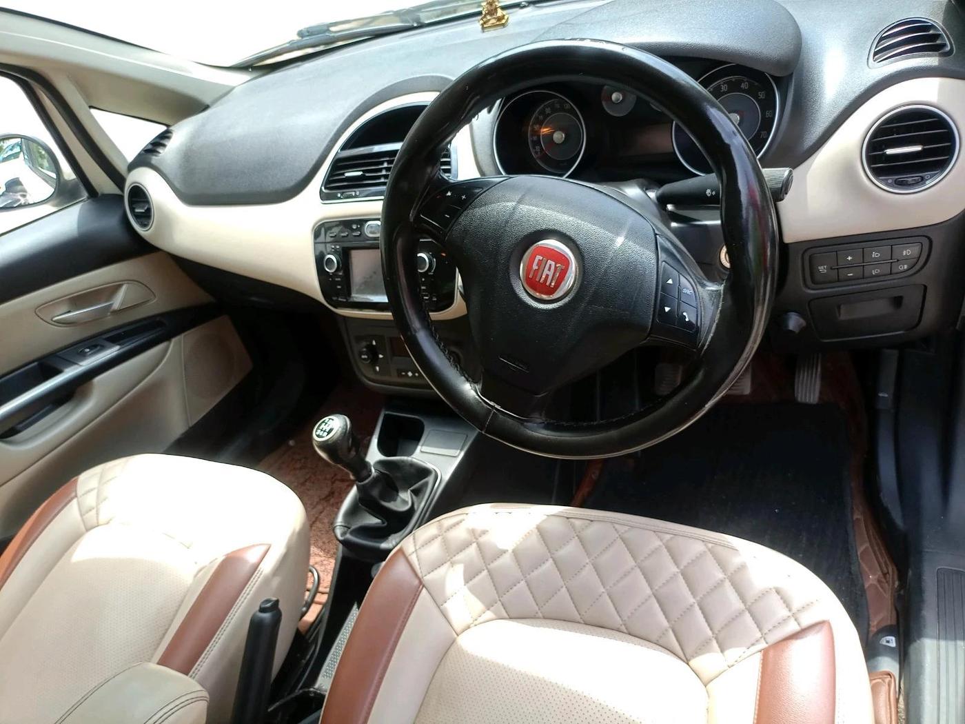 2018 Fiat Linea EMOTION 1.3 L ADVANCED MULTIJET, Diesel, Manual, 1,66,784 km, interior