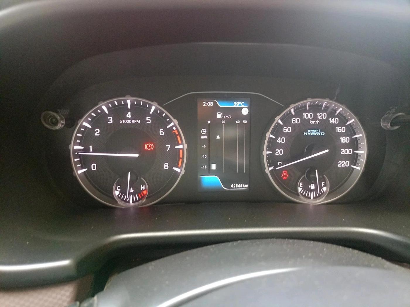 2022 Maruti BREZZA ZXI + SMART HYBRID, Petrol, Manual, 42,348 km, interior