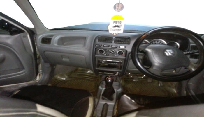 2013 Maruti Alto K10 VXI, Petrol, Manual, 90,340 km, interior