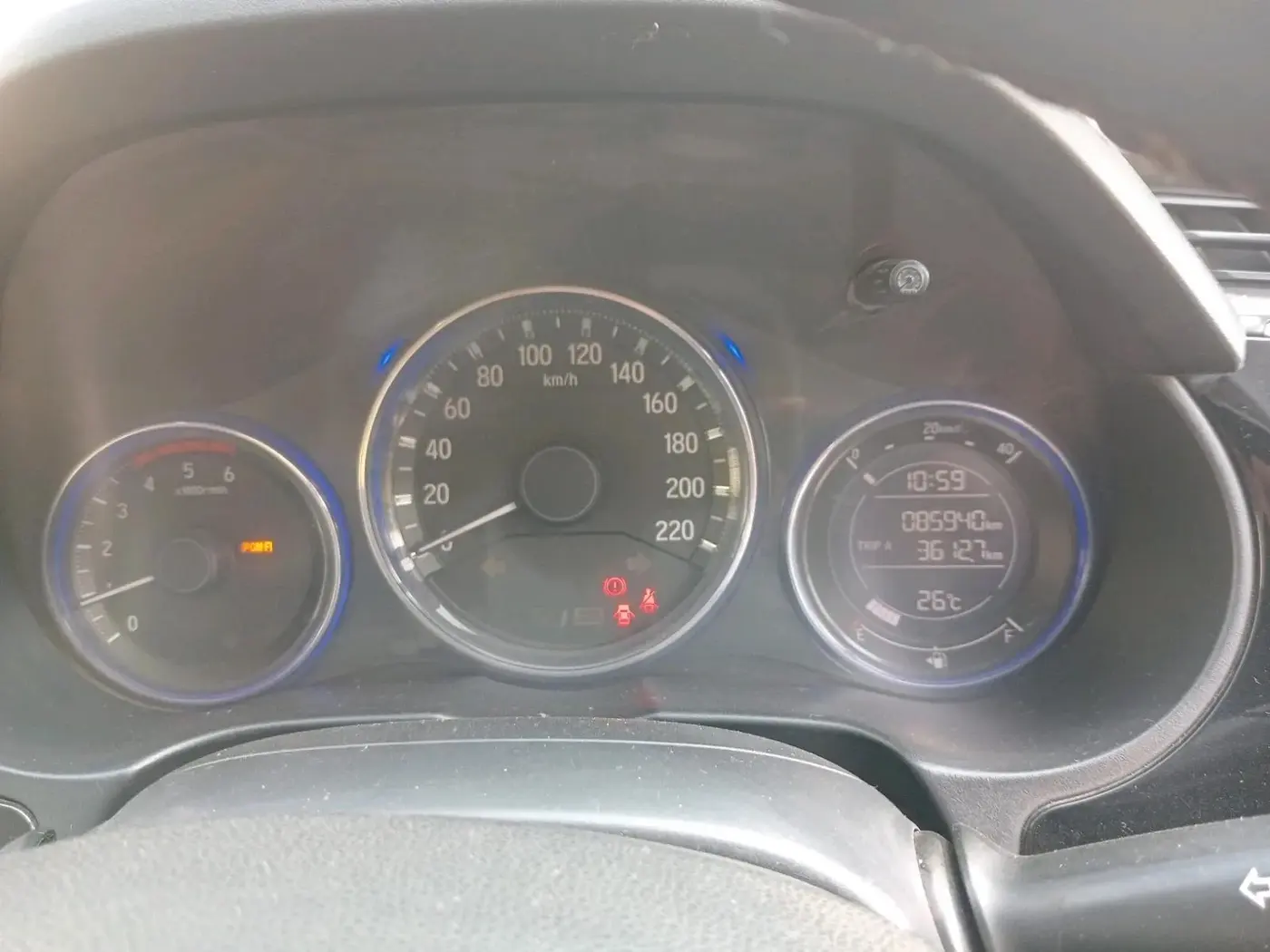 2014 Honda City 1.5L I-DTEC SV, Diesel, Manual, 1,31,204 km, interior