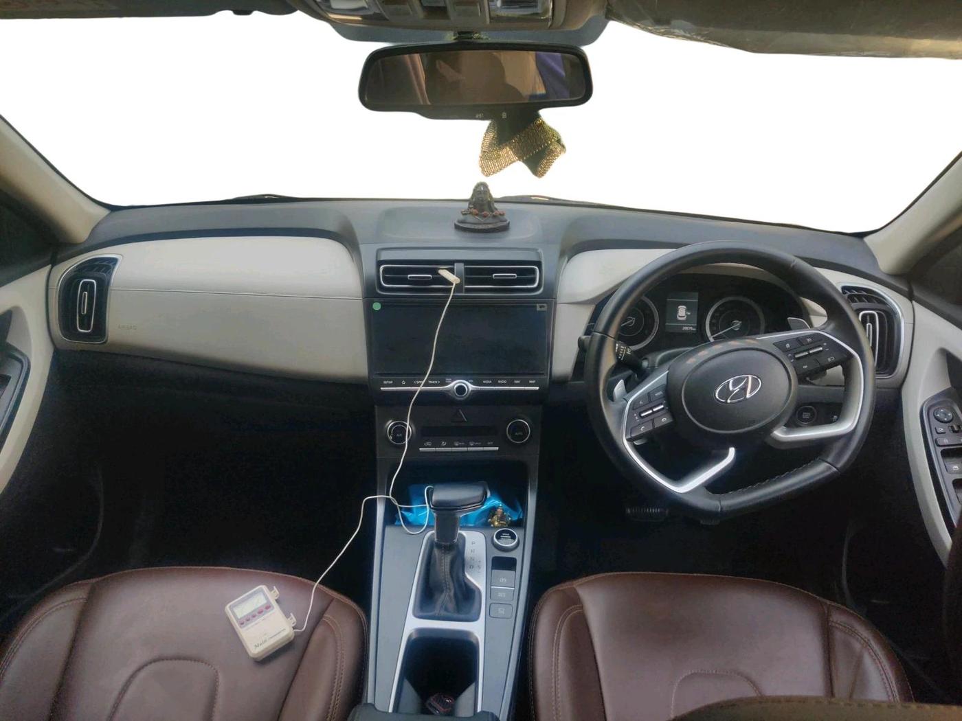 2021 Hyundai Creta SX IVT 1.5 PETROL, Petrol, Automatic, 20,575 km, interior
