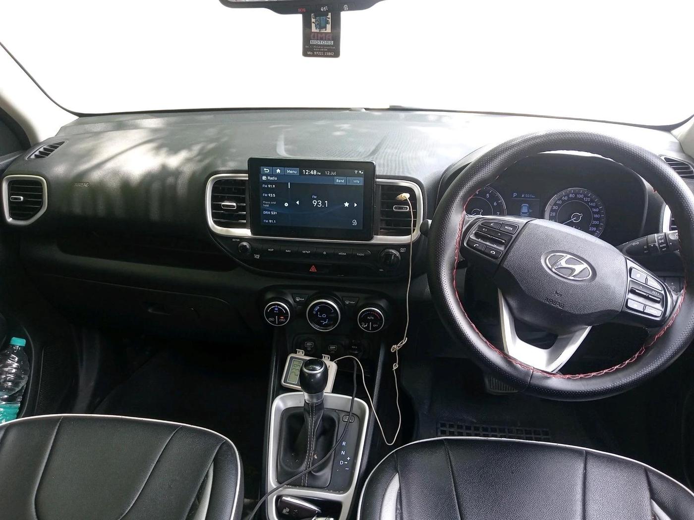 2019 Hyundai VENUE SX PLUS 1.0 TURBO DCT, Petrol, Automatic, 2,06,875 km, interior
