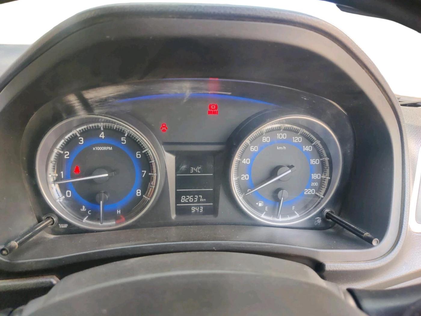 2016 Maruti Baleno DELTA PETROL 1.2, CNG, Manual, 82,637 km, interior