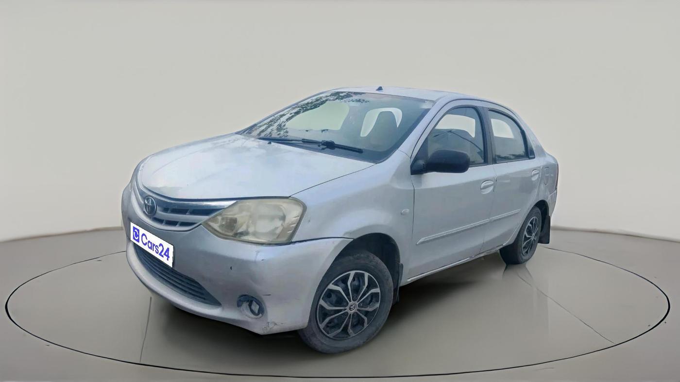 2011 Toyota Etios G, CNG, Manual, 1,91,207 km, exterior