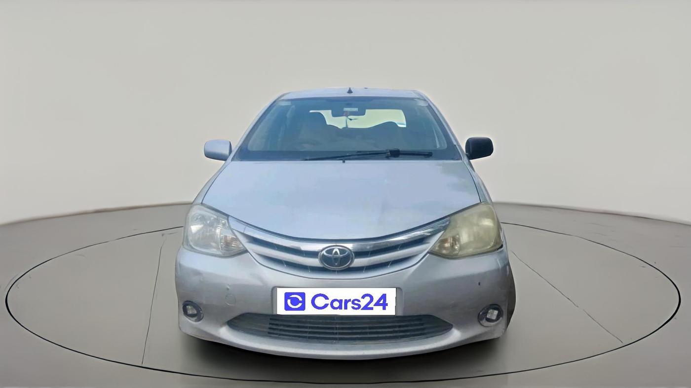 2011 Toyota Etios G, CNG, Manual, 1,91,207 km, exterior