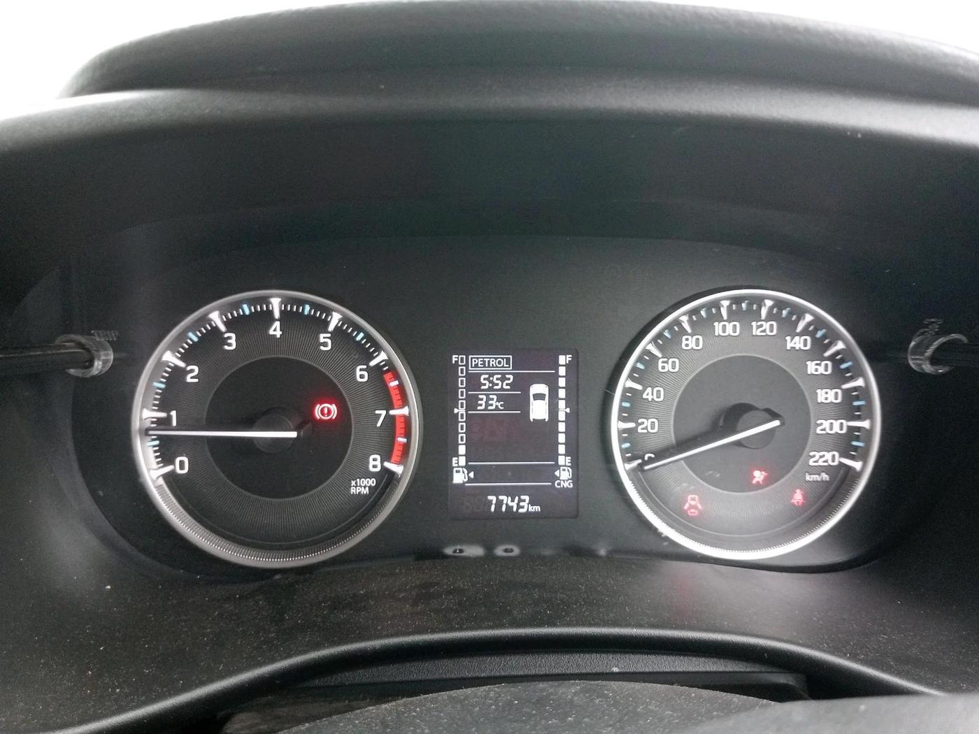 2025 Maruti FRONX DELTA CNG 1.2 MT, CNG, Manual, 7,743 km, interior