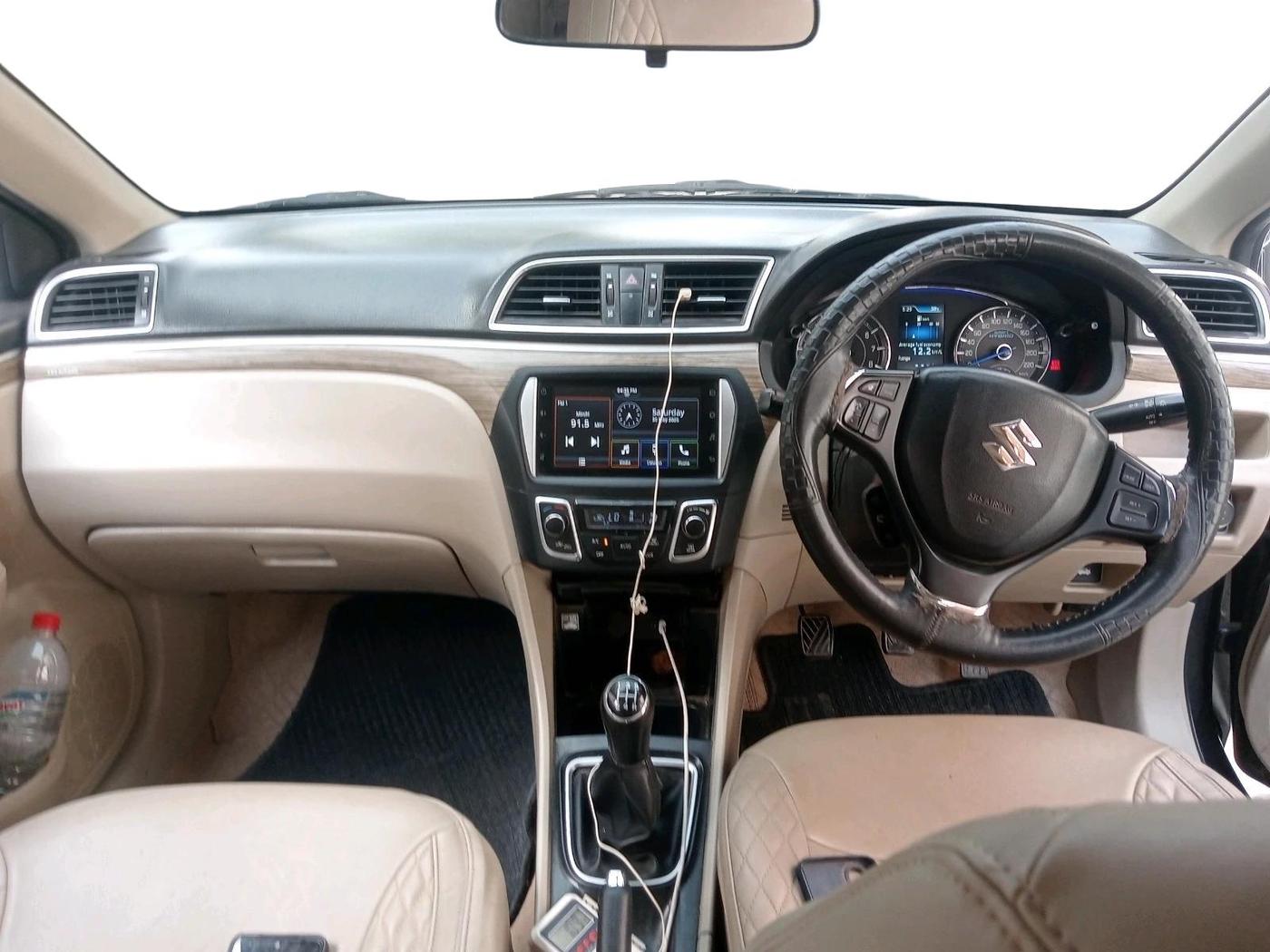 2022 Maruti Ciaz ZETA 1.5 SHVS MT PETROL, CNG, Manual, 82,110 km, interior