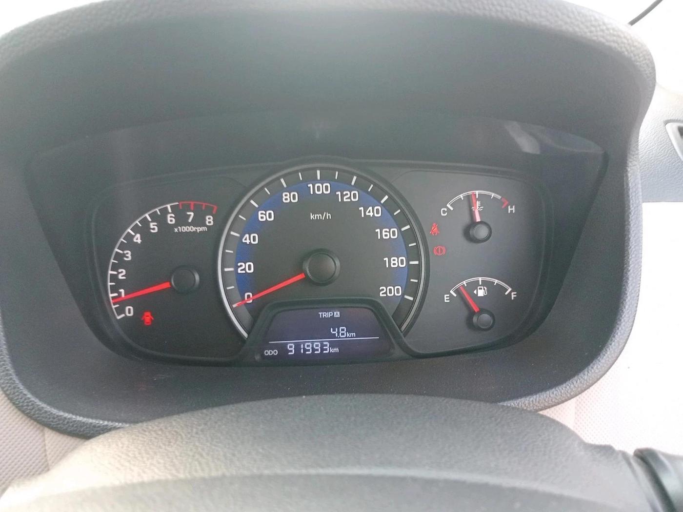 2017 Hyundai Xcent S 1.2, Petrol, Manual, 91,993 km, interior