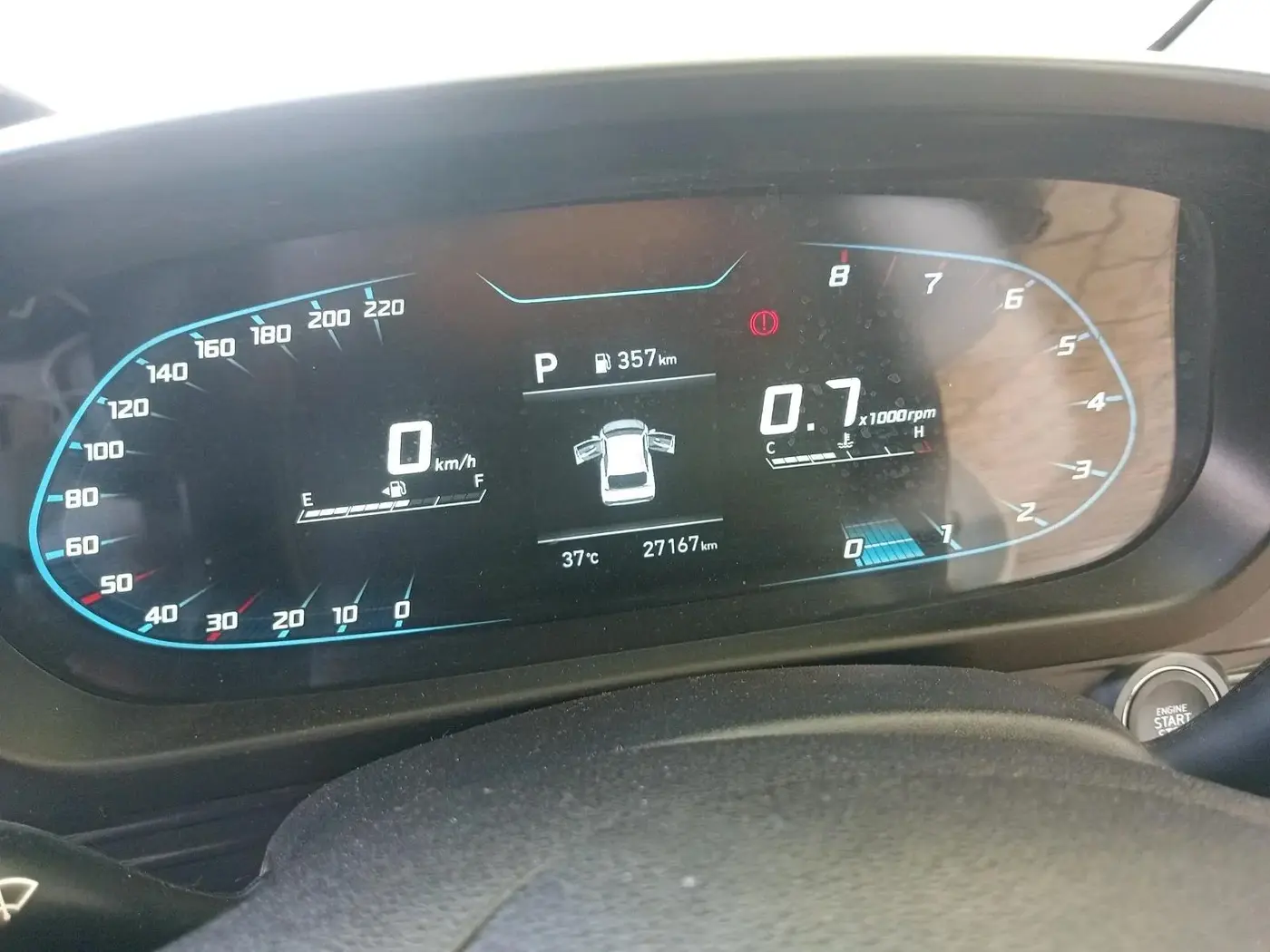 2024 Hyundai NEW I20 ASTA (O) 1.2 IVT, Petrol, Automatic, 27,167 km, interior