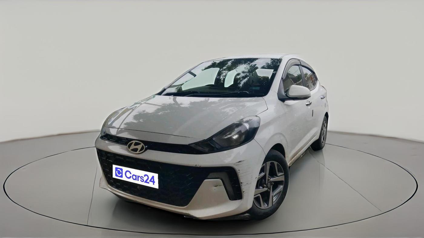 2024 Hyundai AURA SX 1.2 CNG, CNG, Manual, 62,380 km, exterior