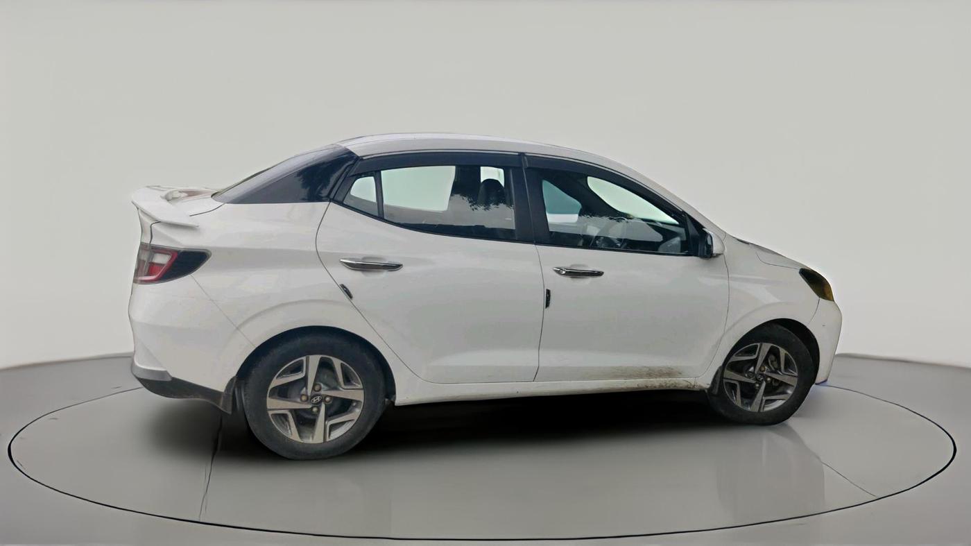 2024 Hyundai AURA SX 1.2 CNG, CNG, Manual, 62,380 km, exterior