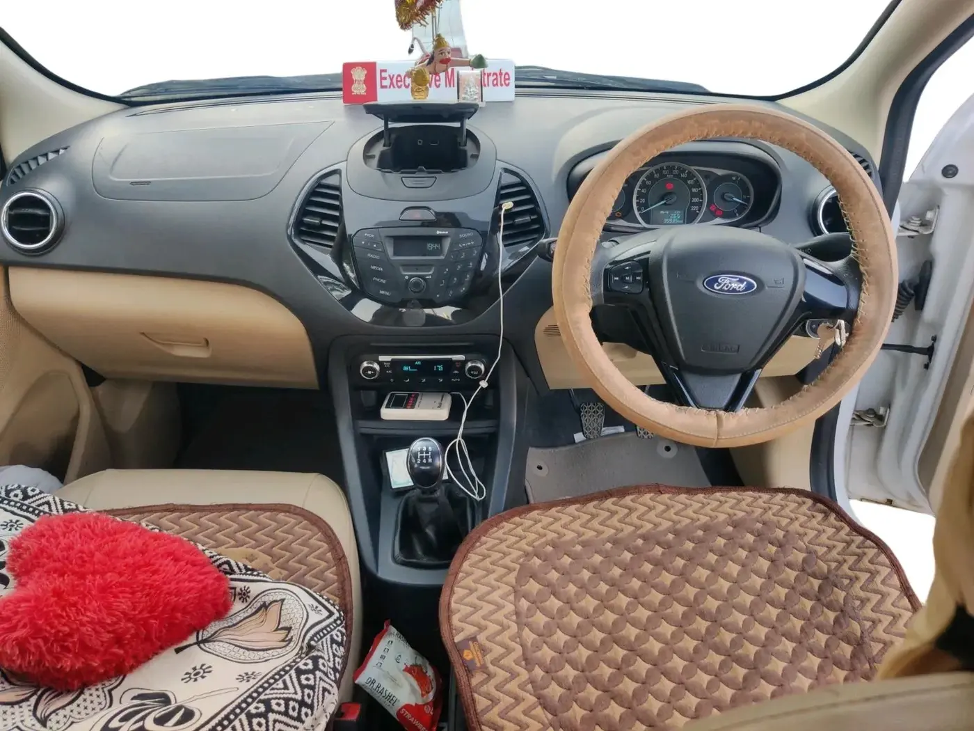 2018 Ford Figo Aspire TITANIUM1.5 DIESEL, Diesel, Manual, 35,935 km, interior