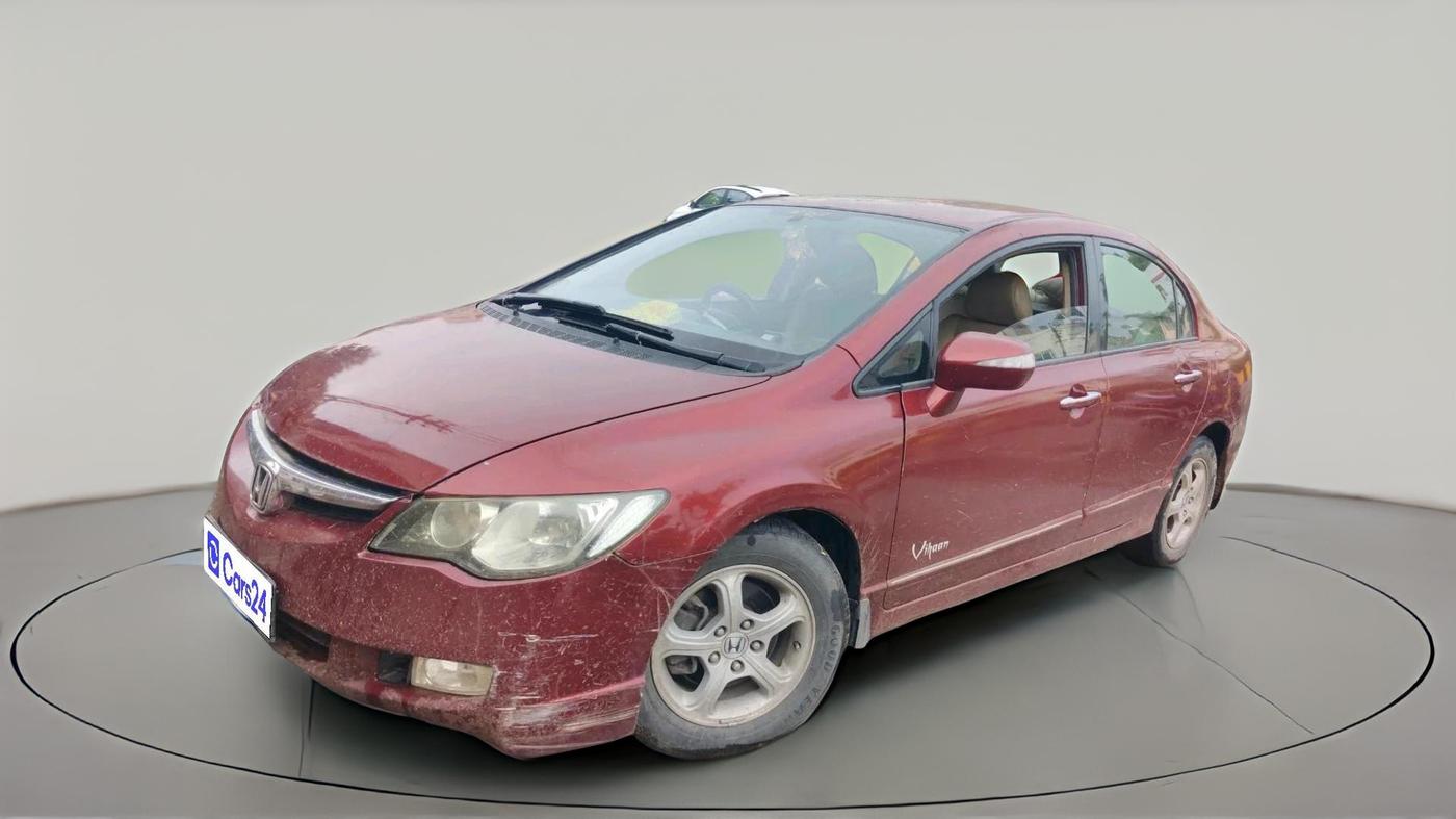 2009 Honda Civic 1.8L I-VTEC V AT, CNG, Automatic, 1,22,312 km, exterior