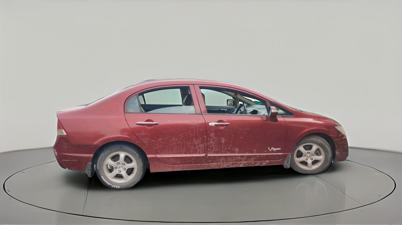 2009 Honda Civic 1.8L I-VTEC V AT, CNG, Automatic, 1,22,312 km, exterior