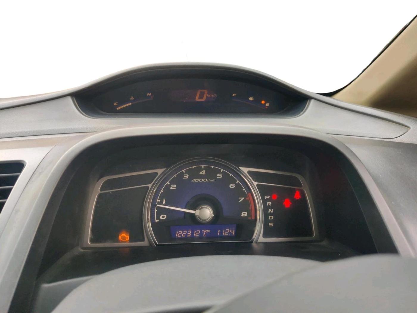 2009 Honda Civic 1.8L I-VTEC V AT, CNG, Automatic, 1,22,312 km, interior