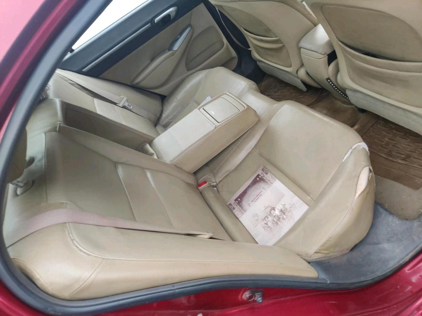 2009 Honda Civic 1.8L I-VTEC V AT, CNG, Automatic, 1,22,312 km, interior