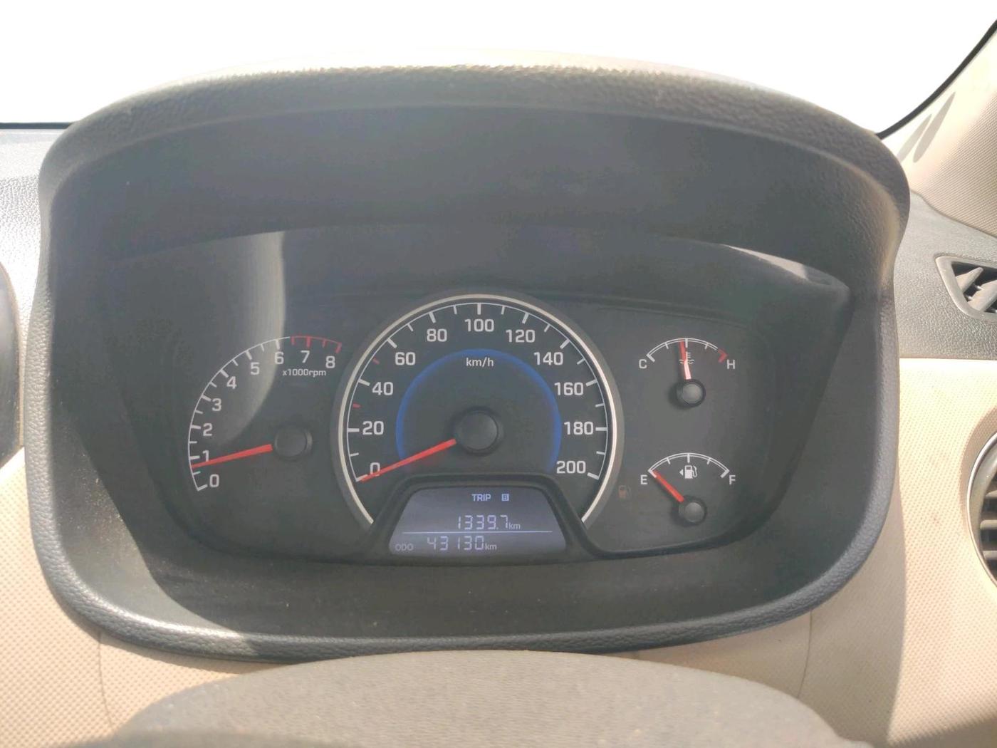 2018 Hyundai Grand i10 MAGNA 1.2 KAPPA VTVT, Petrol, Manual, 43,130 km, interior