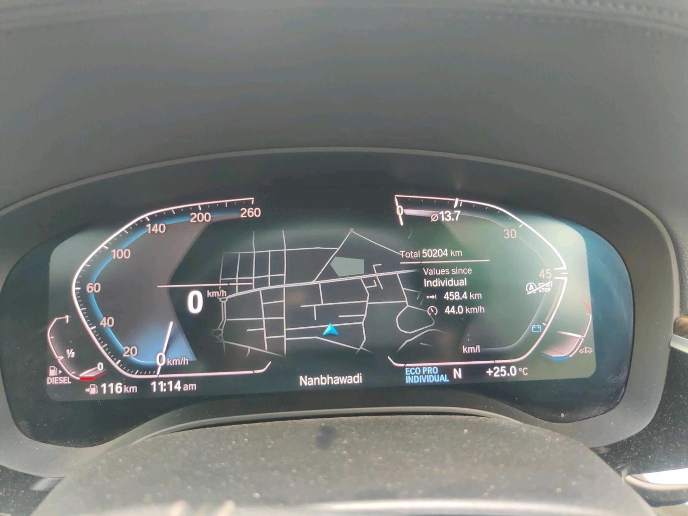 2019 BMW 5 Series 520D LUXURY LINE, Diesel, Automatic, 50,204 km, interior