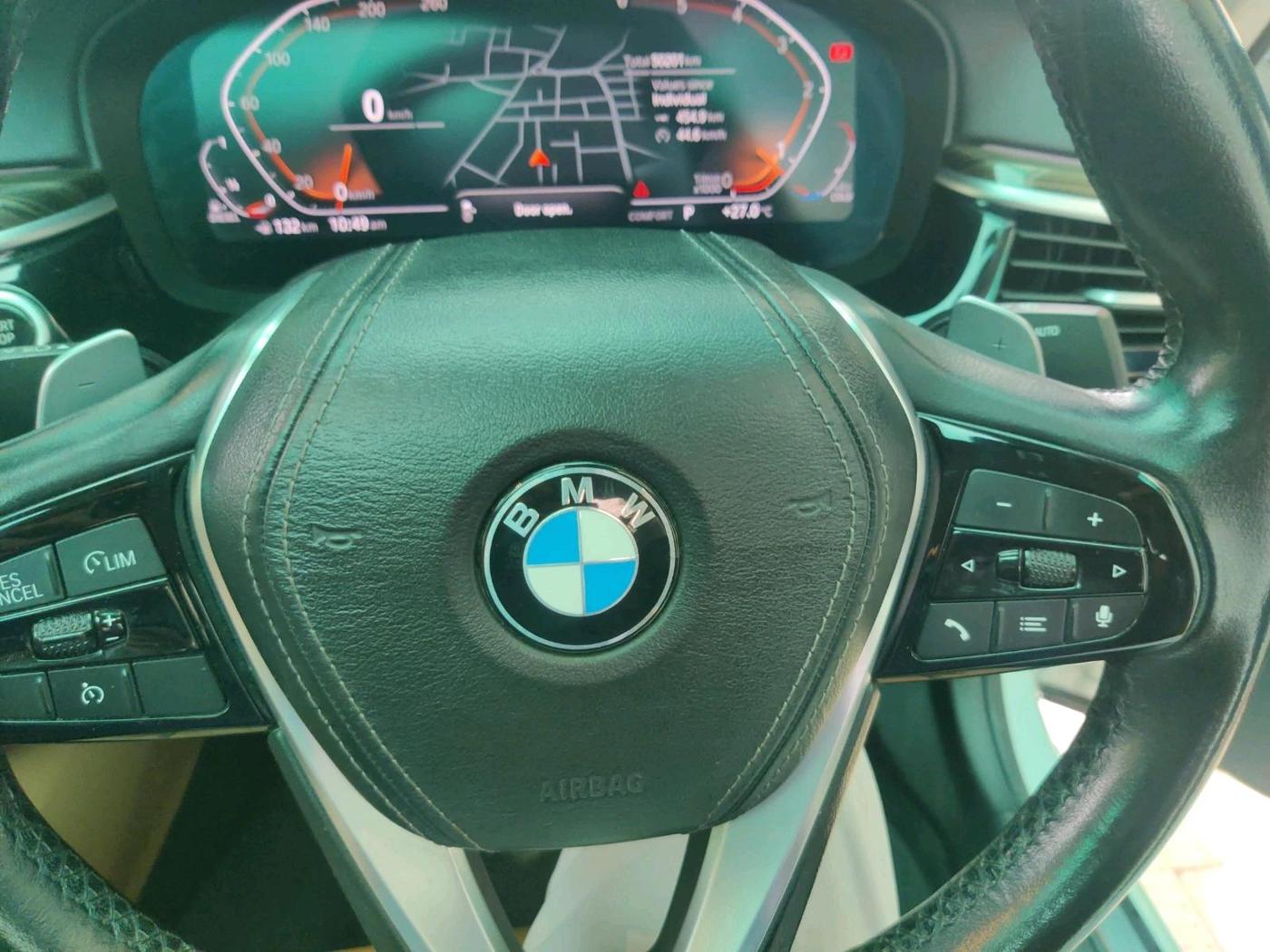 2019 BMW 5 Series 520D LUXURY LINE, Diesel, Automatic, 50,204 km, interior